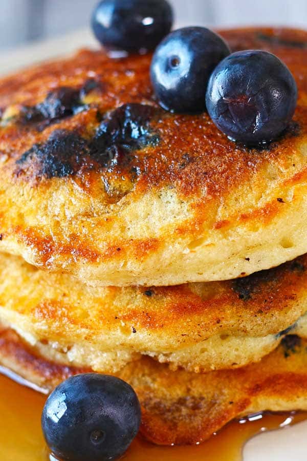 blueberry pancakes
