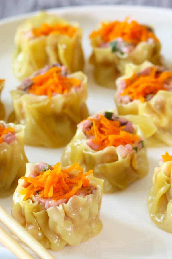 Chicken and shrimp shumai