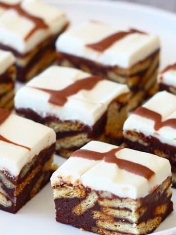 No-Bake Chocolate Biscuit Bars