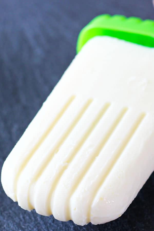 creamy lemon popsicles