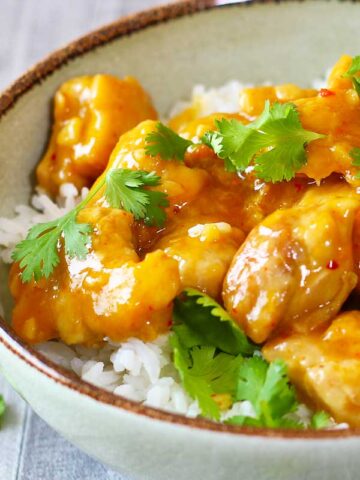 Healthier Orange Chicken