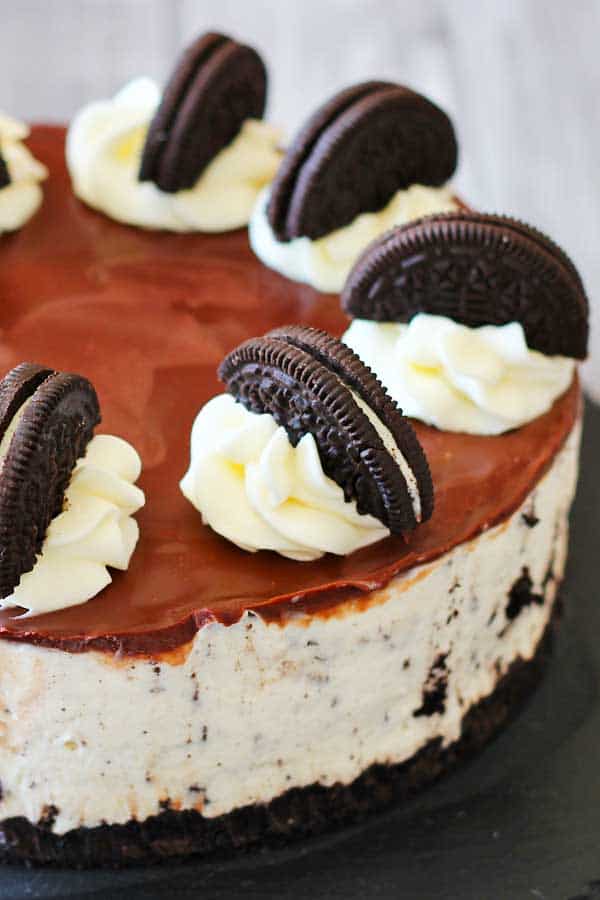 Cheesecake de Oreo Sin Horno - El Mundo Eats