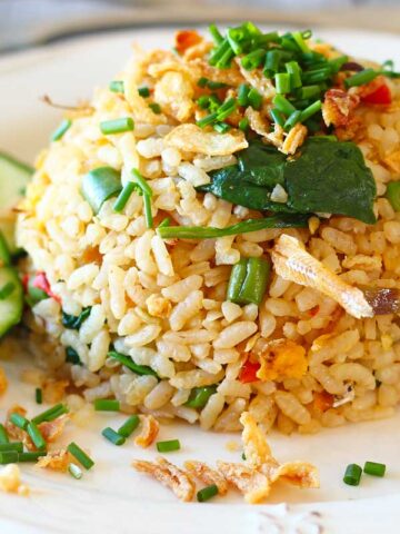 Spicy Anchovy Fried Rice