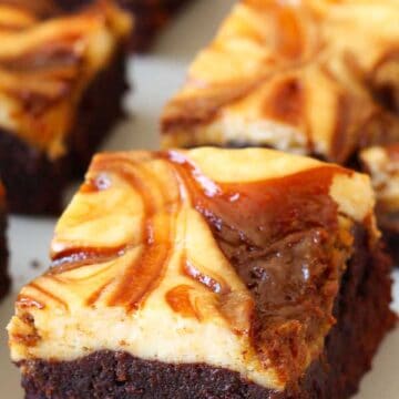 Dulce de Leche Cheesecake Brownie