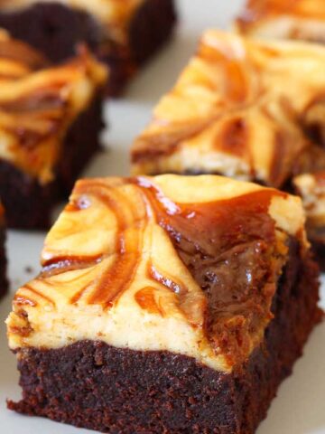 Dulce de Leche Cheesecake Brownie