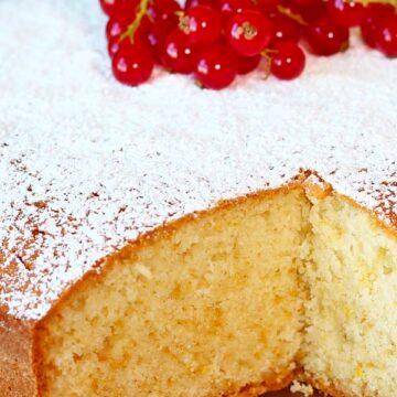 Lemon yogurt cake