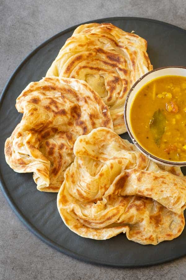 Receta de Pan Plano Malasio: Roti Canai | El Mundo Eats