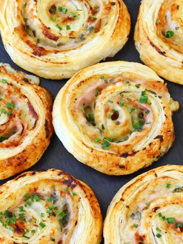 Ham and Cheese Pinwheels