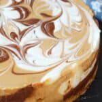 Nutella & Dulce de Leche Cheesecake