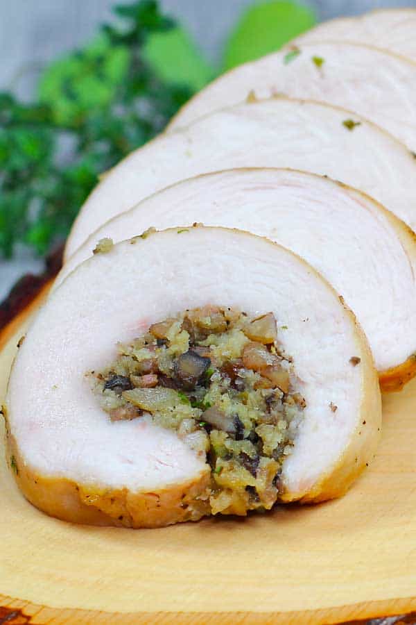 roasted rolled turkey breast