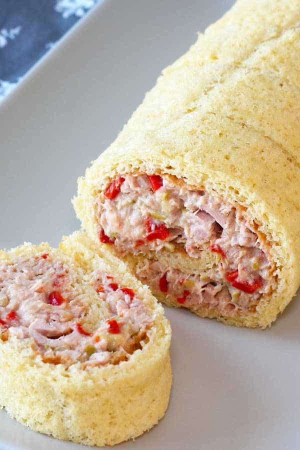 Tuna Roll Cake Pionono