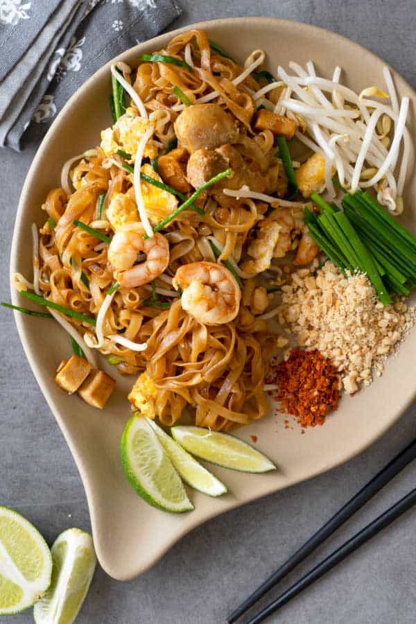 Arriba 36+ imagen recetas con fideos de arroz thai