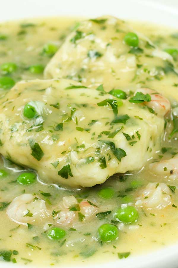 Fish in Salsa Verde