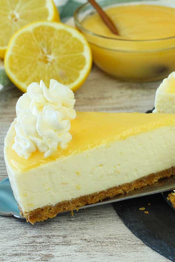 No-Bake Lemon Cheesecake