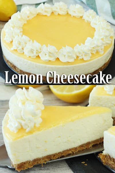 No Bake Lemon Cheesecake Recipe | El Mundo Eats