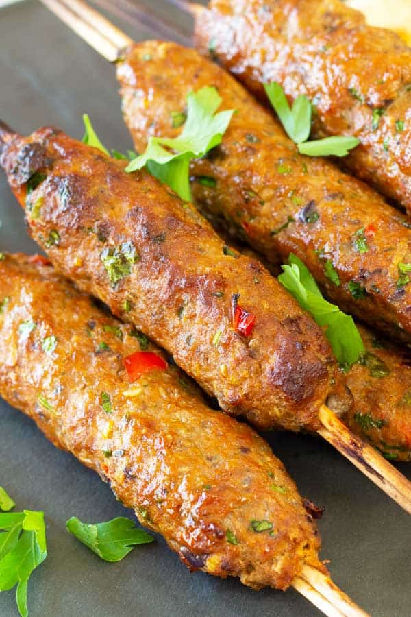 Baked Beef Kofta Kebab Recipe | El Mundo Eats