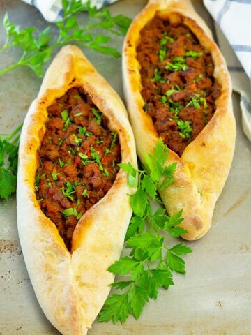 Beef Turkish Pide