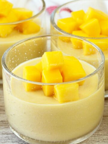 Mango mousse