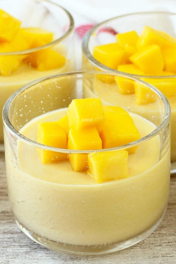 Mango mousse