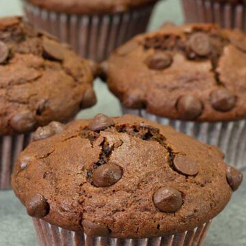 Double Chocolate Muffins