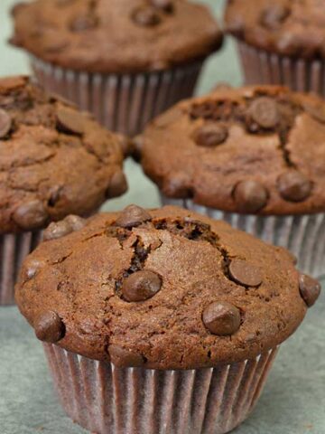 Double Chocolate Muffins