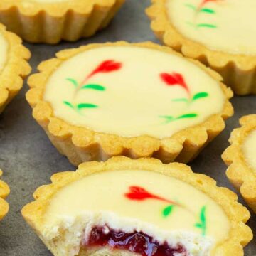 Strawberry Cheese Tarts