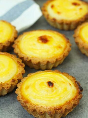 Hokkaido cheese tarts