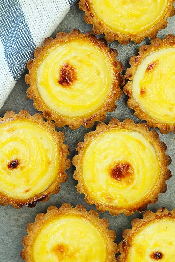 Hokkaido cheese tarts