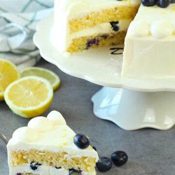 Lemon-Blueberry-Cake