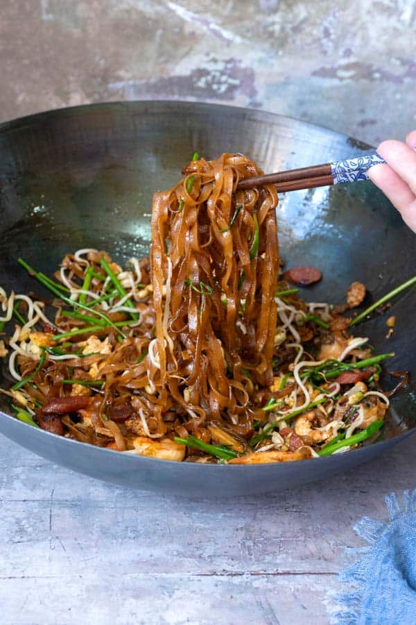 stir fry rice noodles