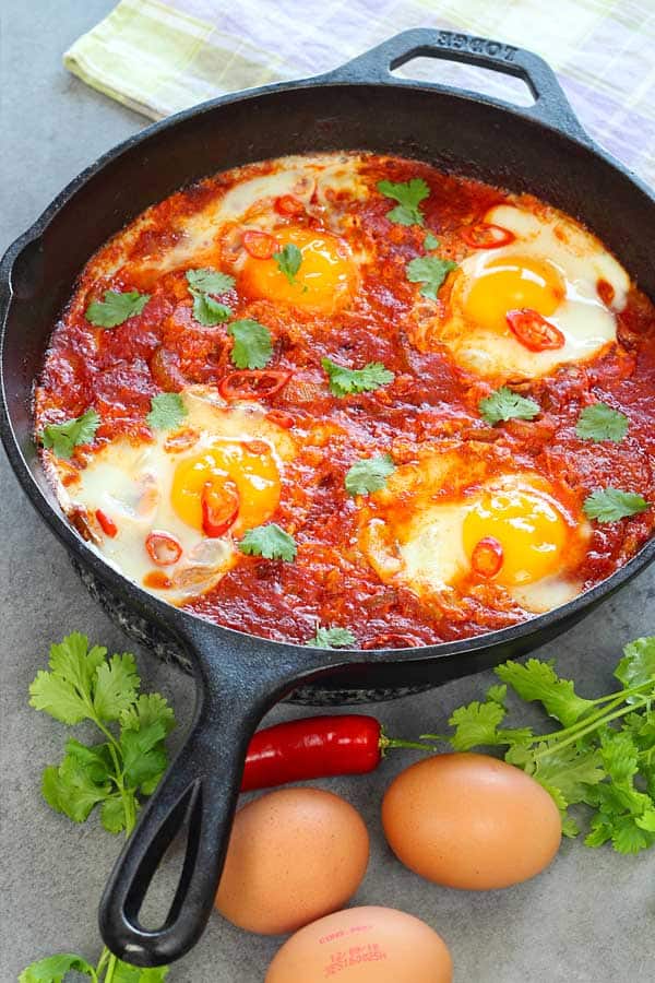 Eggs in Spicy Sambal