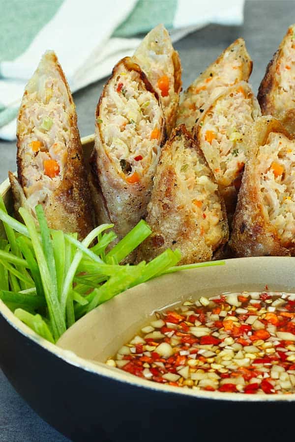 Prepara esta RECETA de rollitos vietnamitas con papel de arroz