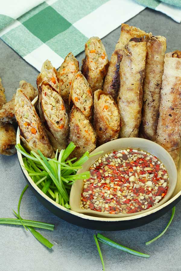 Fried Vietnamese Spring Rolls