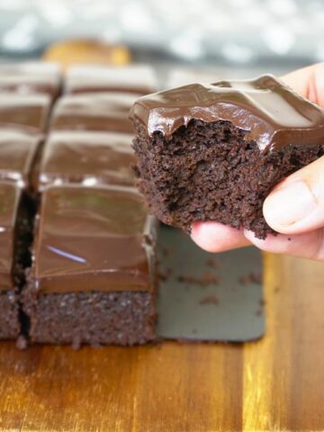 Zucchini brownies