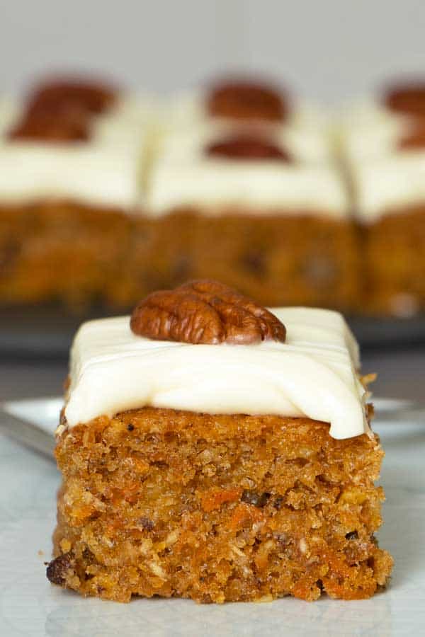 Carrot Cake with Pineapple and Pecans - El Mundo Eats