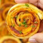 Puff Pastry Chorizo and Cheddar Pinwheels