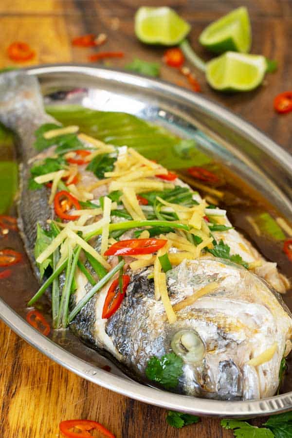 Ginger Steamed Fish | El Mundo Eats