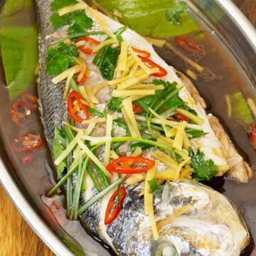 Ginger Steamed Fish