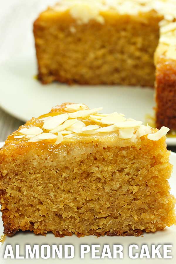 Almond and Pear Cake Recipe El Mundo Eats