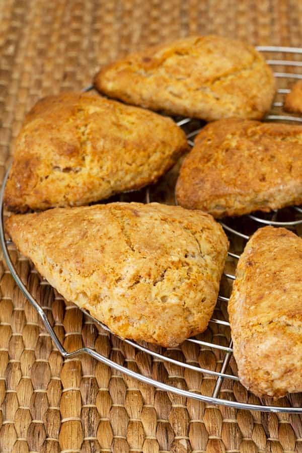 Vegan orange scones