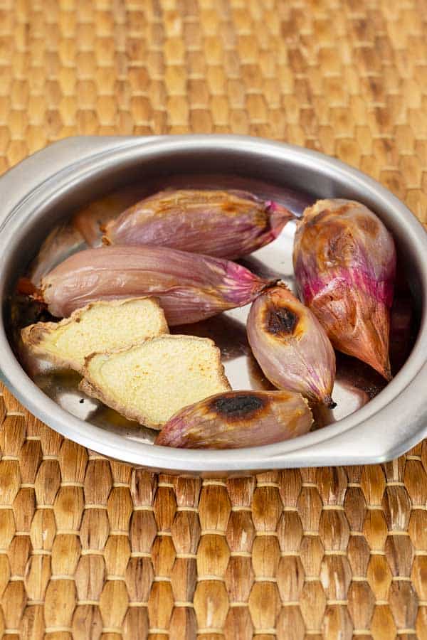 Pho Ginger and Shallots