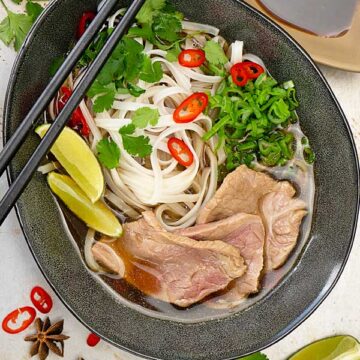 Quick Beef Pho