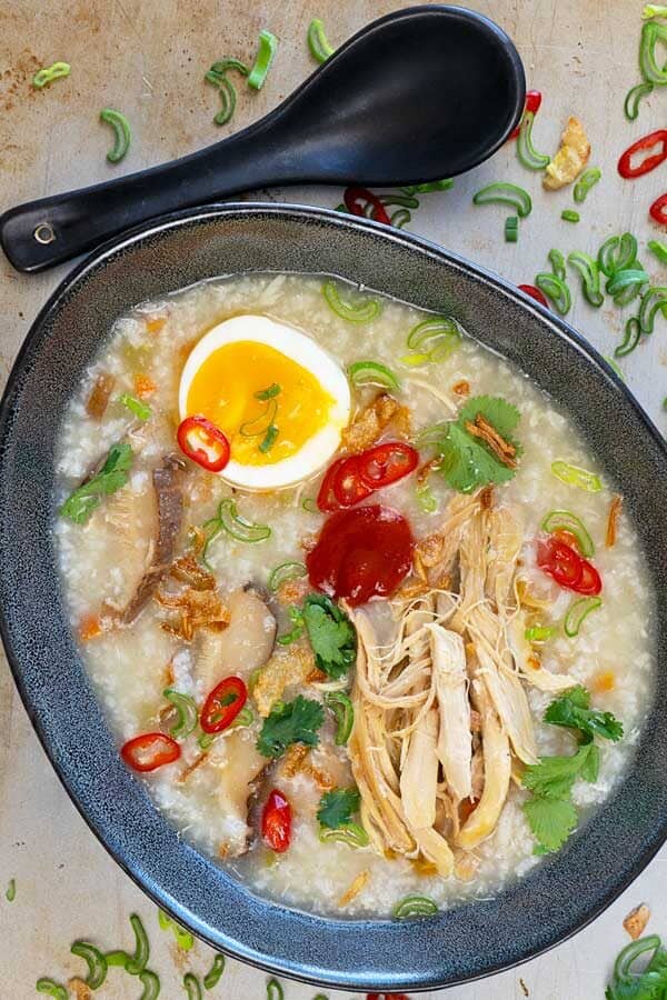 Instant Pot Chicken Congee