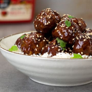 Korean BBQ Meatballs