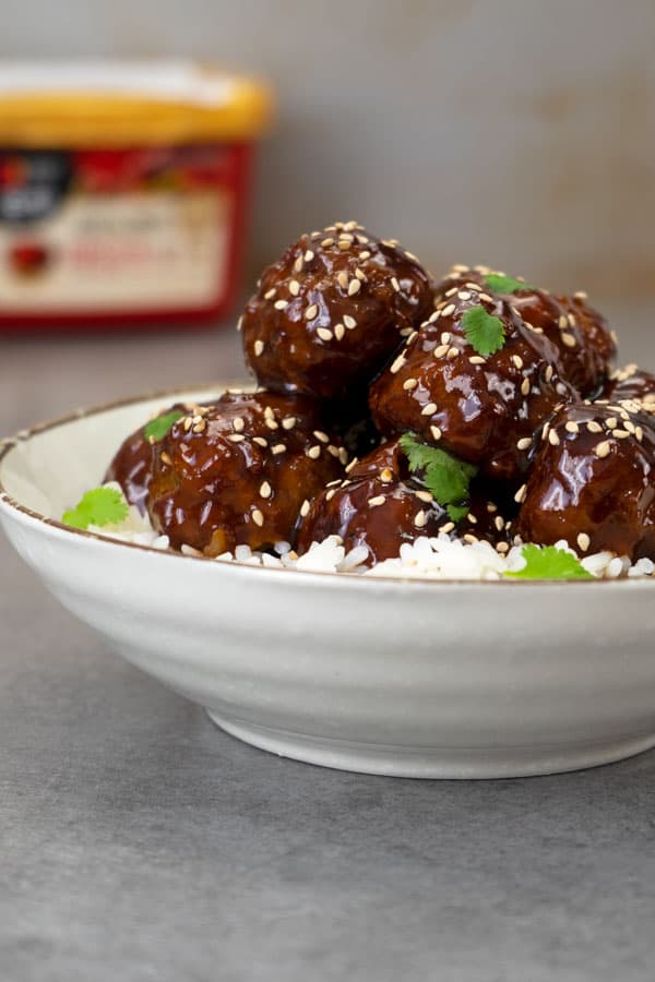 Korean BBQ Meatballs