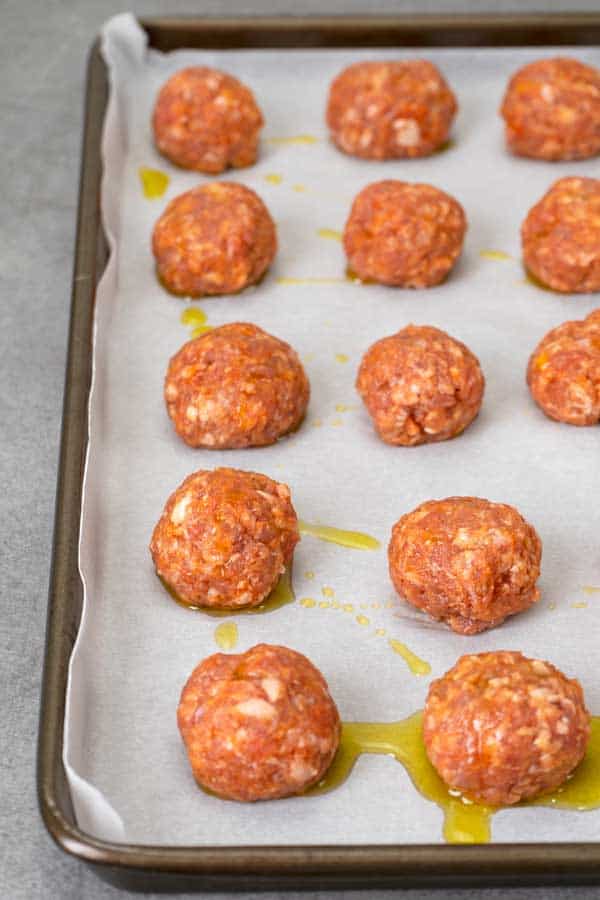 raw Korean meatballs