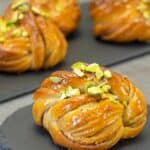 Swedish Cardamom Pistachio Buns