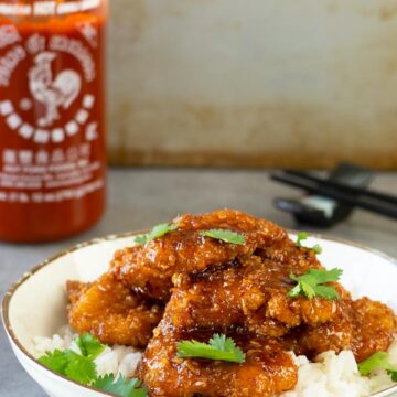 Honey Sriracha Chicken