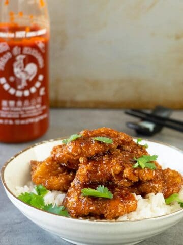 Honey Sriracha Chicken