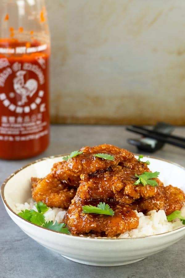 Honey Sriracha Chicken